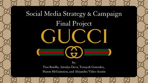 gucci social media strategy